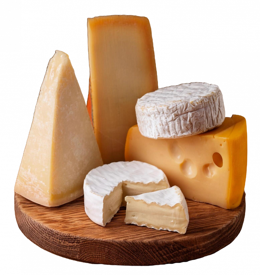 tabla con quesos
